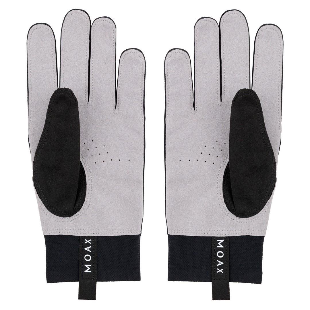 Перчатки для лыжероллеров Moax Air Mesh черные - 2