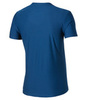 ASICS GRAPHIC SS TOP мужская беговая футболка синяя - 1