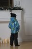Nordski Kids City детский теплый лыжный костюм синий-лайм - 2
