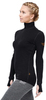 Термобелье рубашка Norveg Hunter с длинным рукавом женская чёрная - 4