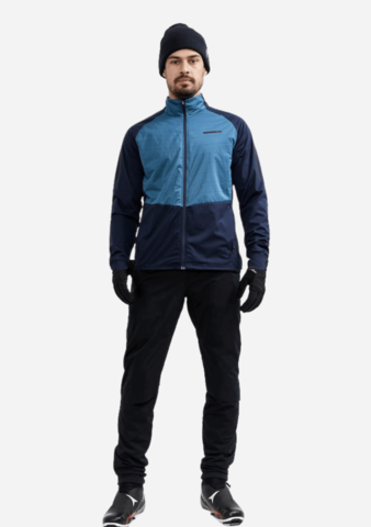 Мужской лыжный костюм Craft Adv Storm dark blue