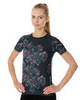Женская спортивная футболка Brubeck Running Air черная - 1