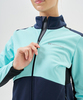 Женский тренировочный лыжный костюм Nordski Advance mint-blueberry - 9