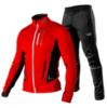 Victory Code Jr Speed Up детский разминочный лыжный костюм red - 1