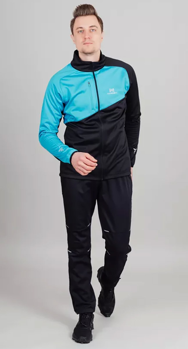 Nordski Premium лыжный костюм мужской blue-black - 5