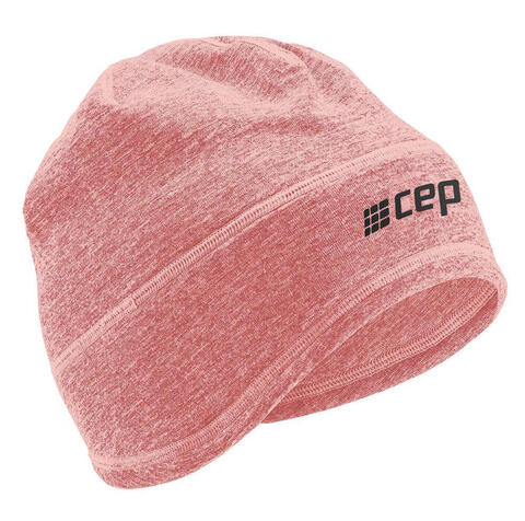 Спортивная шапка СЕР розовый меланж