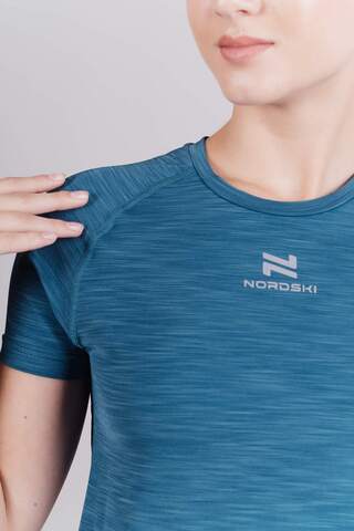 Женская тренировочная футболка Nordski Pro emerald