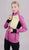 Женский костюм для лыж и бега зимой Nordski Hybrid Active fuchsia-yellow - 2