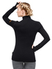 Термобелье рубашка Norveg Hunter с длинным рукавом женская чёрная - 6