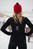 Женская лыжная куртка Nordski Base black-red - 2