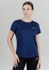 Женская спортивная футболка Nordski Run темно-синяя - 1