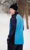 Мужской теплый жилет Nordski Hybrid light blue-black - 4