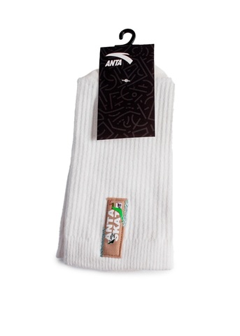 Спортивные носки Anta Crew Terry Socks белые