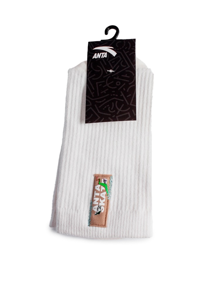 Спортивные носки Anta Crew Terry Socks белые