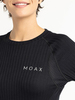 Женская терморубашка Moax Active Pro LS черная - 6