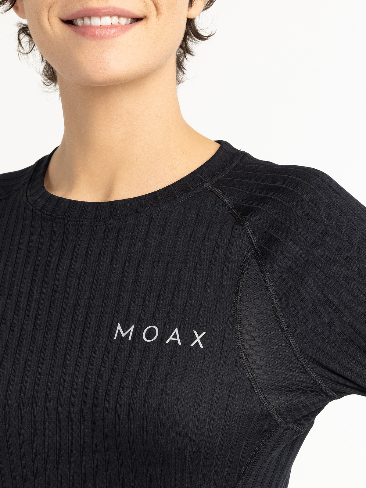 Женская терморубашка Moax Active Pro LS черная - 6