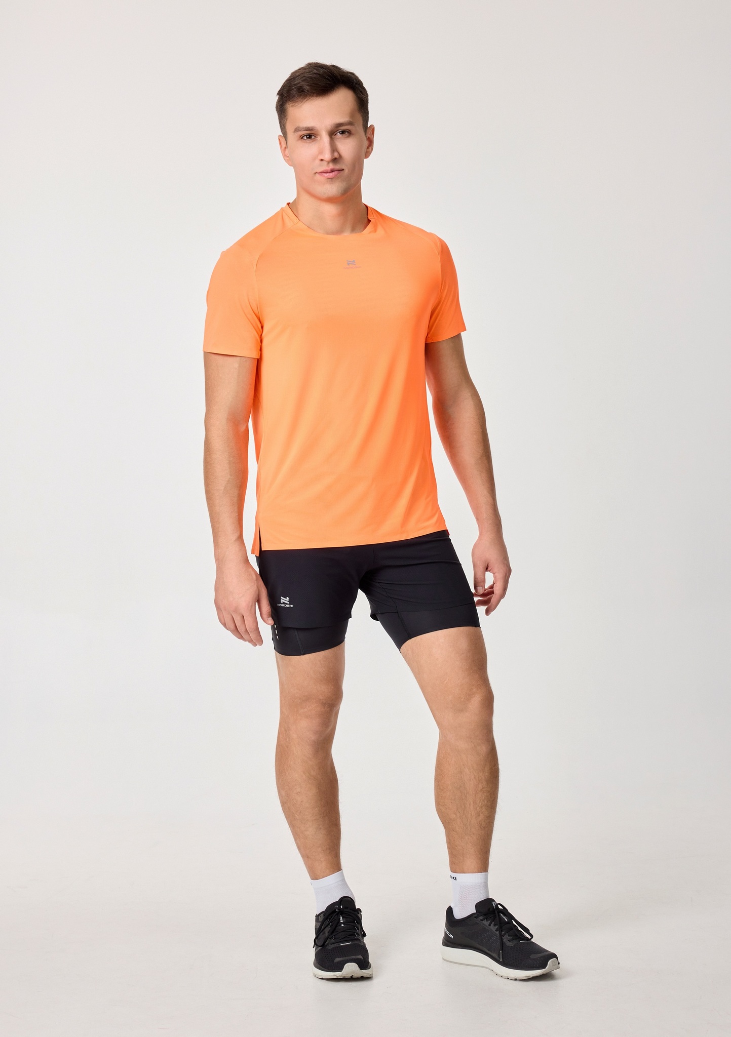 Мужская тренировочная футболка Nordski neon orange - 8