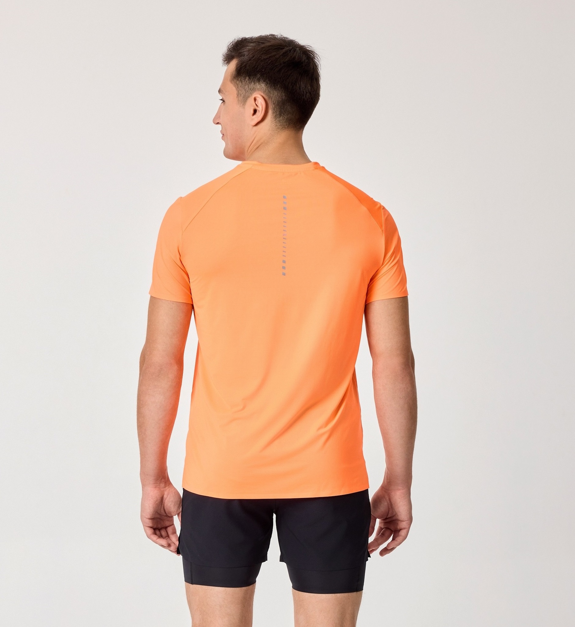 Мужская тренировочная футболка Nordski neon orange - 2