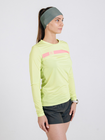 Женский тренировочный лонгслив Noname Miler LS WOS 25 yellow