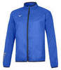 Mizuno Authentic Rain Jacket мужская куртка для бега синяя - 1