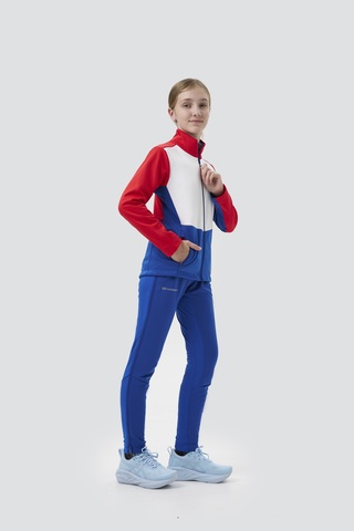 Детский тренировочный лыжный костюм Nordski Jr. Advance patriot