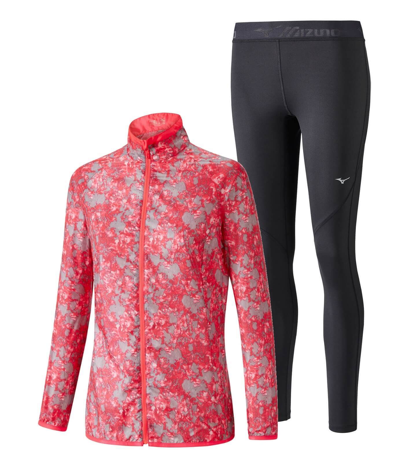 Mizuno Aero Impulse костюм для бега женский pink