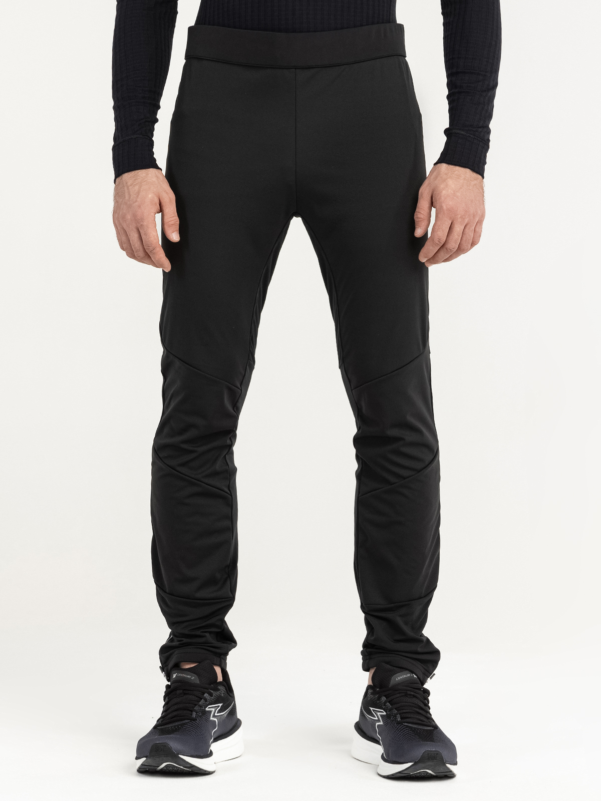 Мужской тренировочный лыжный костюм Moax Tauri Stretch Fit Delda зелено-черный - 8
