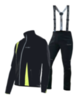 Nordski Active Premium женский лыжный костюм black-lime - 1
