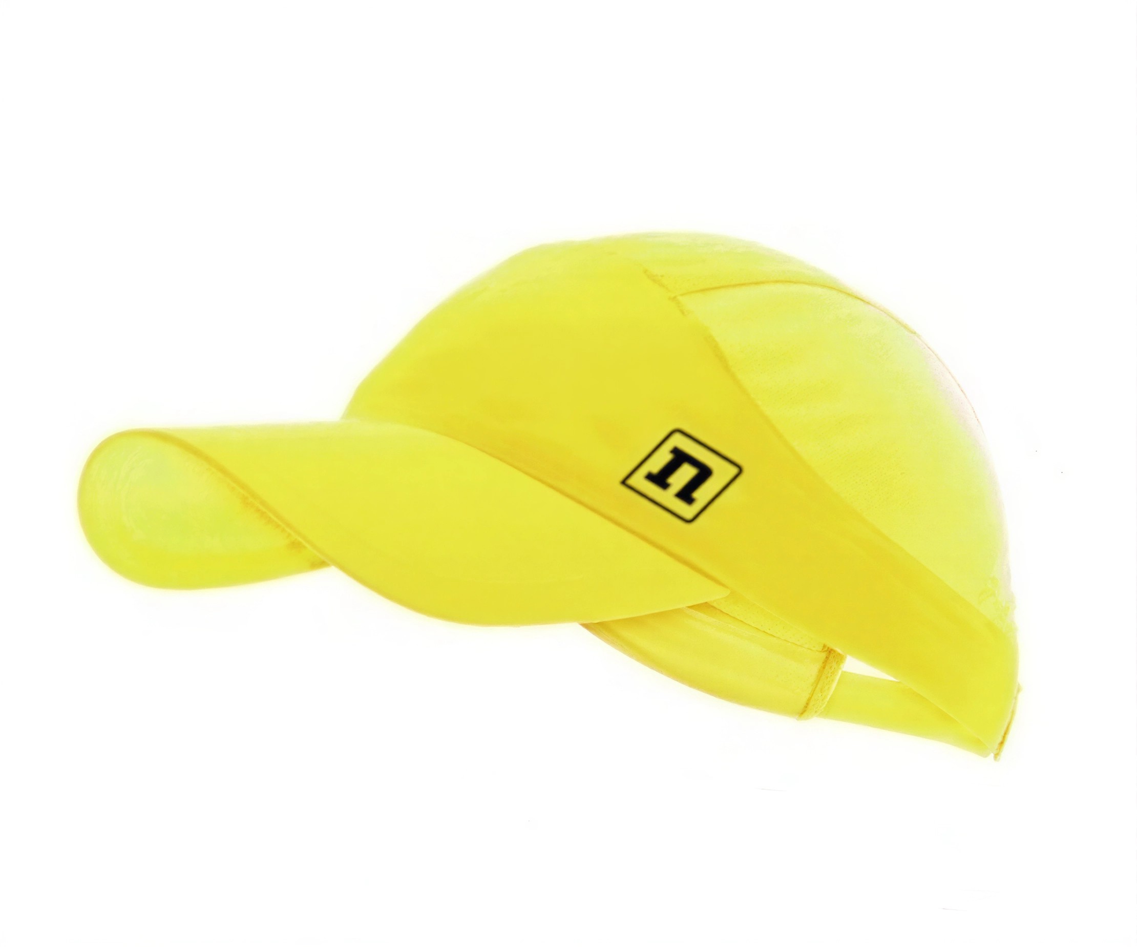 Спортивная кепка Noname Race neon yellow