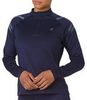 Asics Icon Winter LS 1/2 Zip беговая рубашка женская синяя - 3