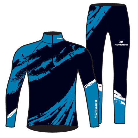 Nordski Premium лыжный гоночный комбинезон deep blue