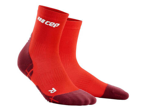 Мужские ультратонкие компрессионные носки Cep Compression Socks красные