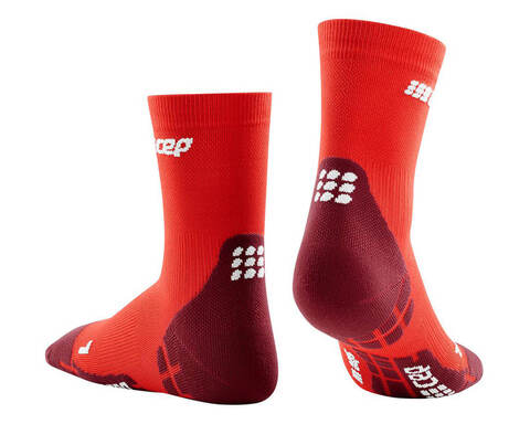 Мужские ультратонкие компрессионные носки Cep Compression Socks красные