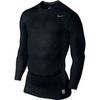 Футболка компрессионная Nike Hypercool Comp LS Top /Рубашка компрессионная беговая чёрная - 1