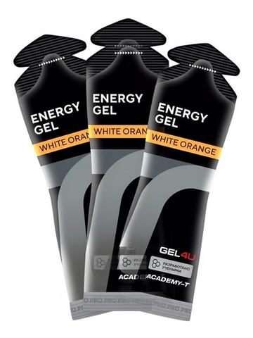 Набор энергетических гелей GEL4U Energy GEL 60 г апельсин