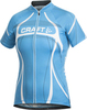 Велофутболка Craft Tour женская голубая - 1