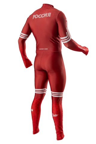 Гоночный слитный комбинезон Victory Code Pro Master красный