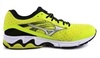 MIZUNO WAVE INSPIRE 12 мужские кроссовки для бега желтые - 1