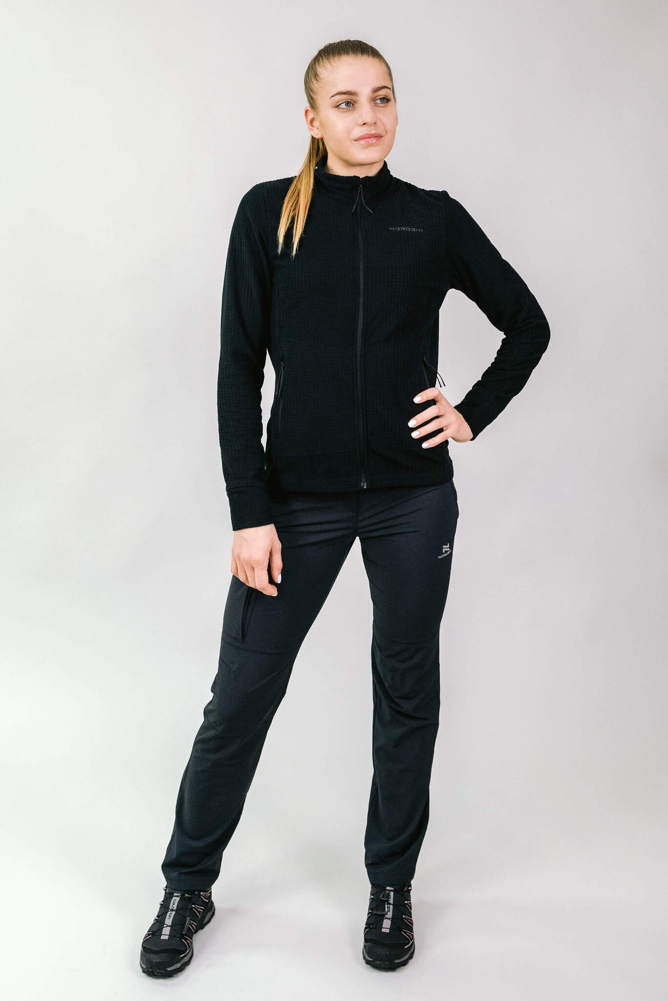 Женская спортивная толстовка Nordski SkyRaid black - 6