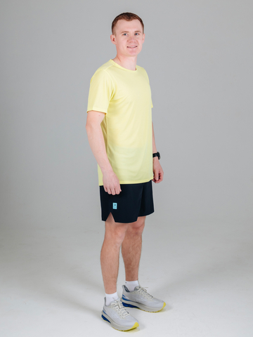 Комплект для спорта Noname Pace Flex Tech 26 унисекс lemon yellow-black