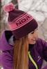 Nordski Stripe теплая шапка violet - 2