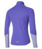 Mizuno Dry Aeroflow Ls Hz футболка с длинным рукавом женская синяя - 2