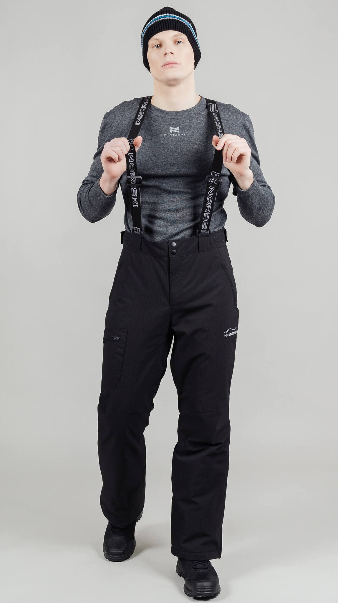 Мужские горнолыжные брюки Nordski Lavin 2.0 black