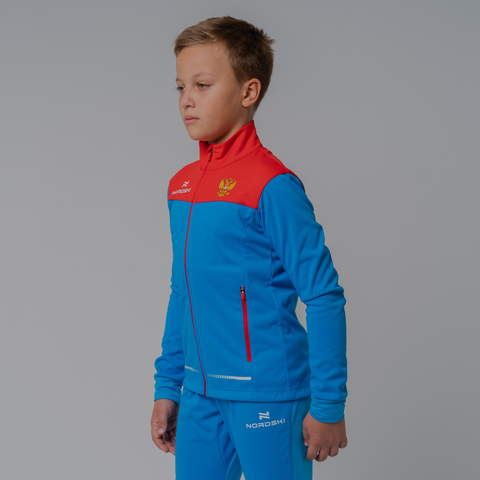 Nordski Jr Pro RUS разминочная куртка детская