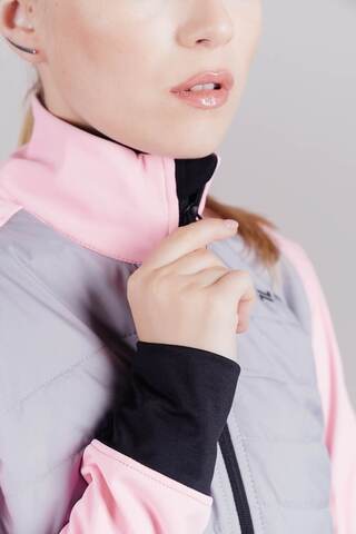 Женская куртка для лыж и бега Nordski Hybrid Pro candy