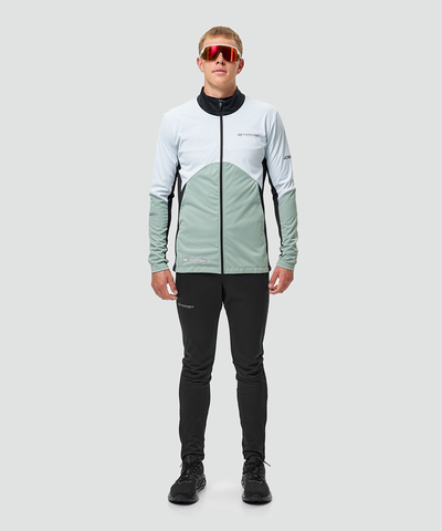 Мужской тренировочный лыжный костюм Nordski Pro 2.0 pearl blue-ice mint-black