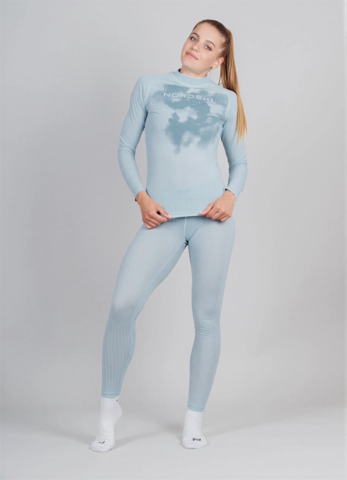Женские спортивные термолегинсы Nordski Light ice mint
