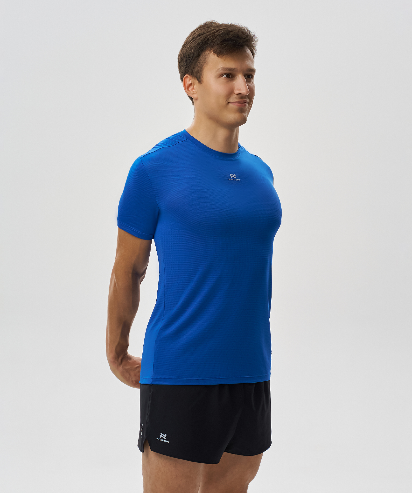 Мужской комплект для тренировок Nordski Run 2.0 aster blue-black - 4