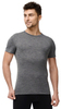 Термобелье футболка Norveg Soft мужская с коротким рукавом серая - 1