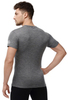 Термобелье футболка Norveg Soft мужская с коротким рукавом серая - 3